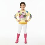 Kids Santa Sleigh Ride Christmas Sweater