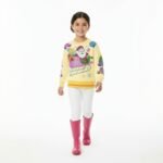 Kids Santa Sleigh Ride Christmas Sweater - Image 3