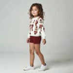 Elf Print Christmas Sweater - Image 5