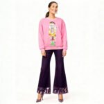 Pink Nutcracker Christmas Sweater