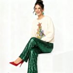 Golden Tree Christmas Sweater - Image 2