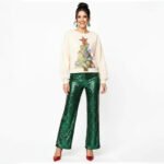 Golden Tree Christmas Sweater - Image 3