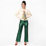 Golden Tree Christmas Sweater - Image 5