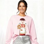 Gingerbread Joy Christmas Sweater - Image 4