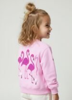 Pink Flamingo Kids Sweater - Image 5