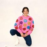 Pink Gift Bow Christmas Sweater - Image 4